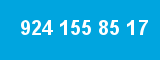 924 155 85 17
